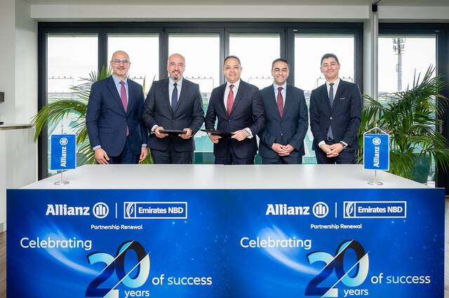 Allianz Egypt renews 5-year partner agreement with Emirates NBD-Egypt ...